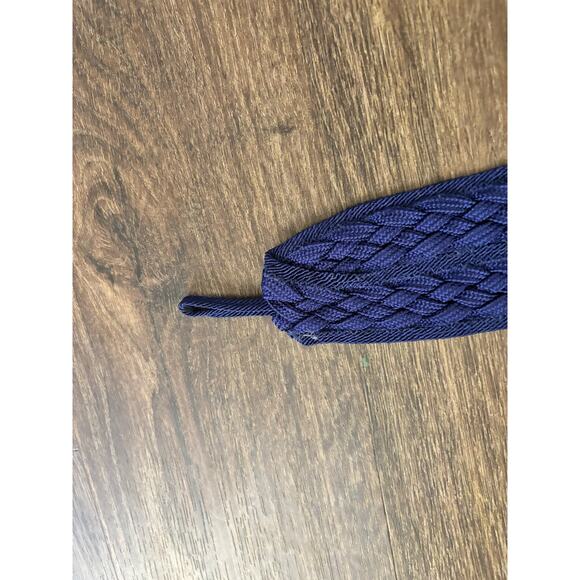 Vintage Braided Rope Belt Royal Blue 36" Length AS IS - Picture 4 of 7